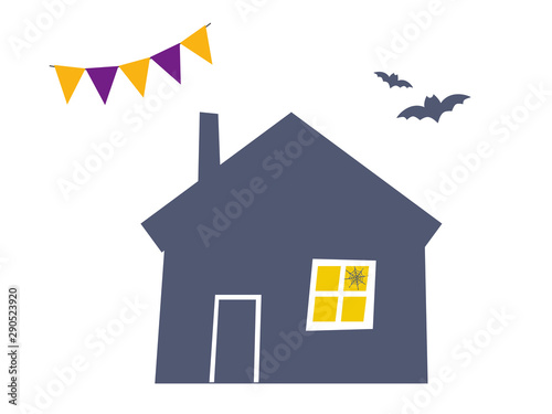 ハロウィンパーティの家