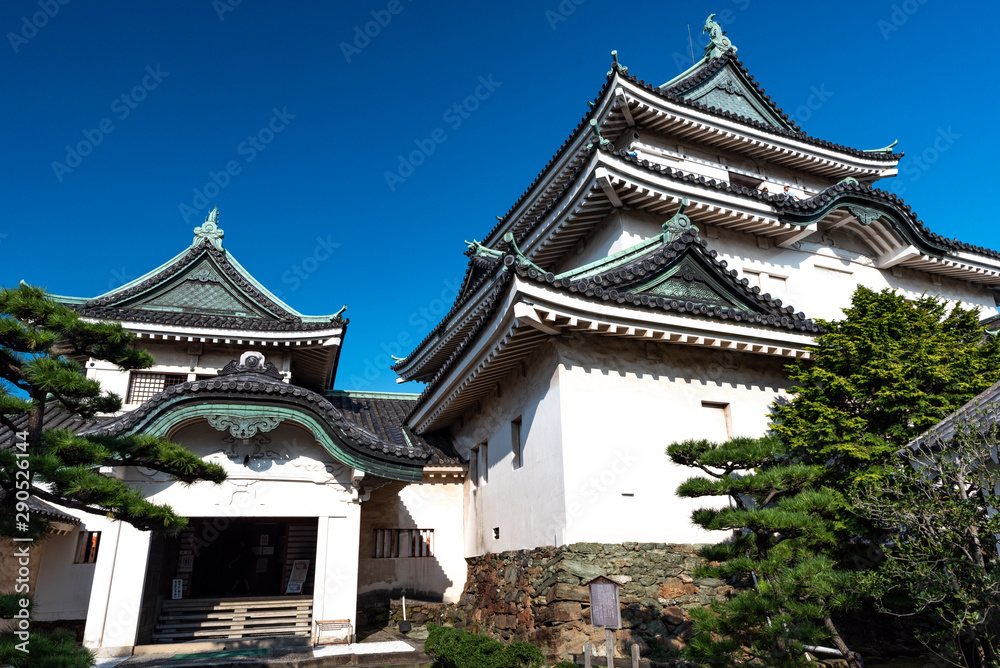 和歌山城の天守閣