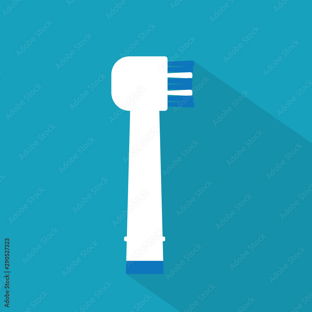 electric toothbrush tip icon- vector illustration electric toothbrush tip icon- vector illustration