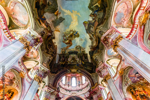 Saint Nicholas church, Mala Strana, Prague photo