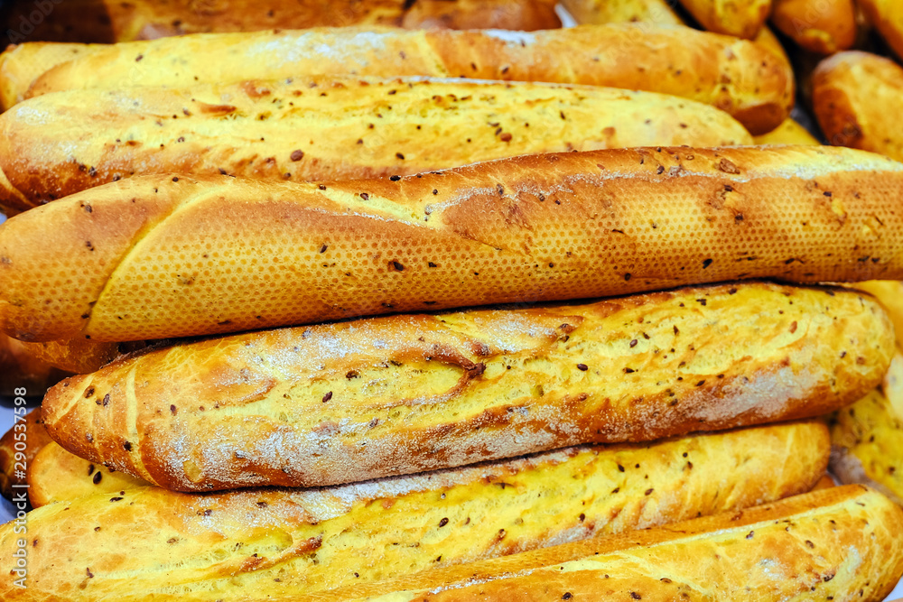 bread food background brown wheat graine roll lot pastries batch product baked baguette corn bread food background brown wheat graine roll lot pastries batch product baked baguette corn