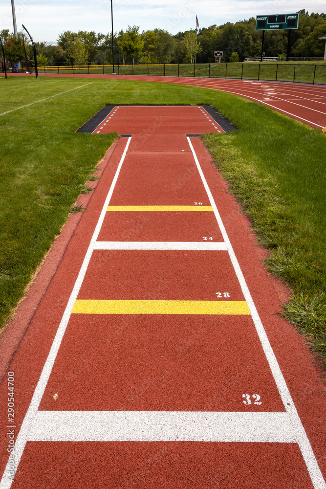 Obraz premium running track