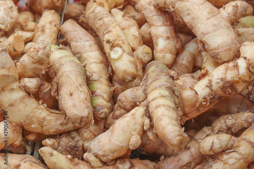 Bunch of Brown Dry Ginger