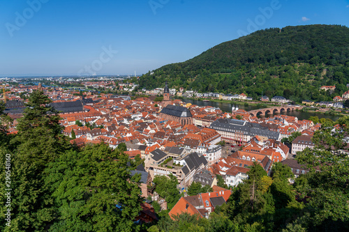 panoramic view of old town