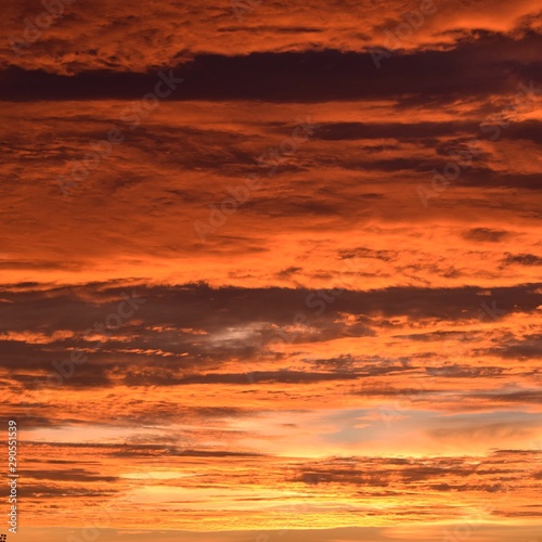 sunset clouds © Elina