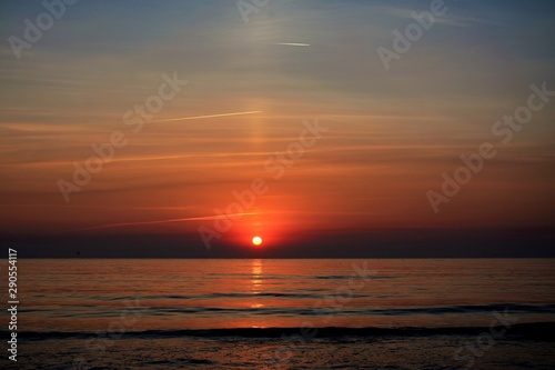 a sunrise at the seashore © sebi_2569