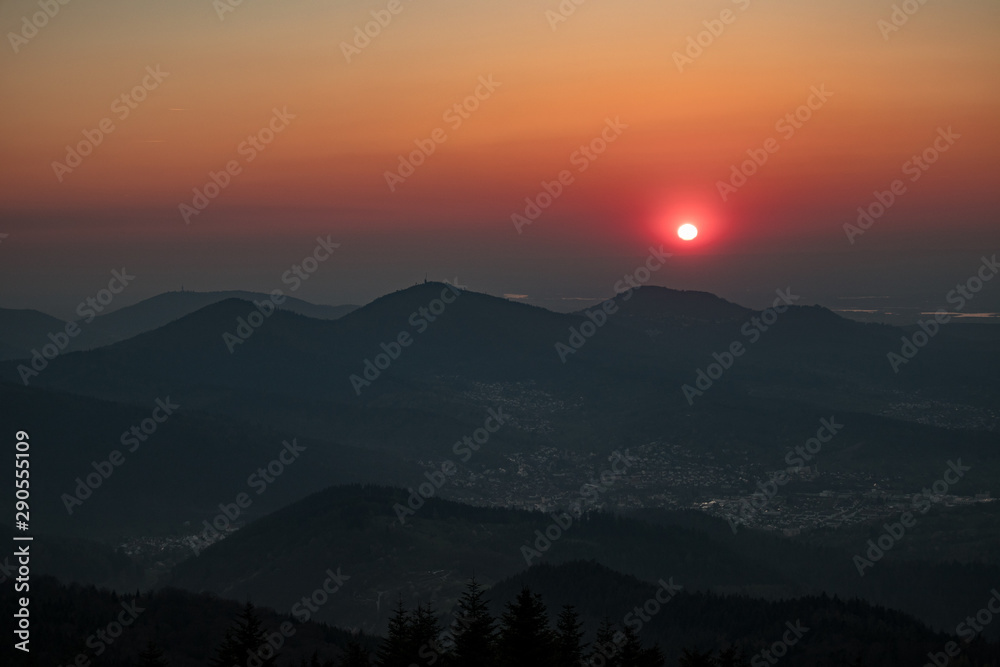 Fototapeta premium Sunset