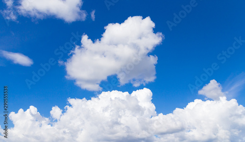 Blue sky with clouds 