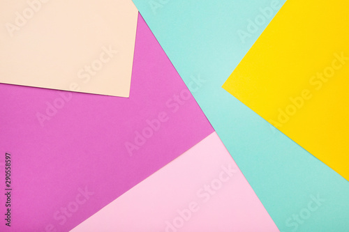 Multicolor background from a paper of different colors