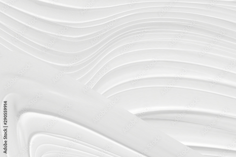 Obraz premium The texture of white marble for a pattern of packaging in a modern style. Beautiful drawing with the divorces and wavy lines in gray tones for wallpapers and screensaver.