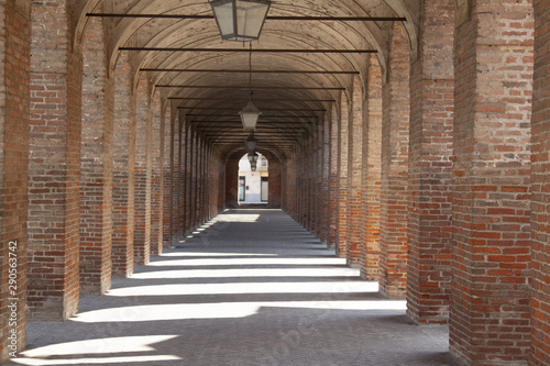borgo storico  epoca romana Sabbioneta Mantova Italia 