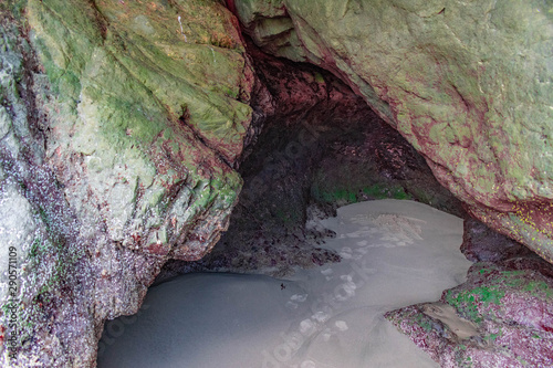 cave in the water