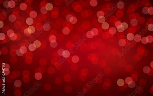 Defocused red glitter background 