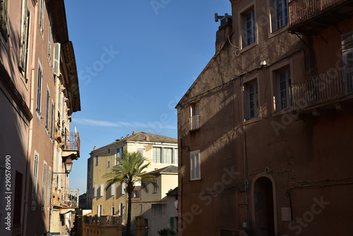 Rue du village d Erbalunga  Corse