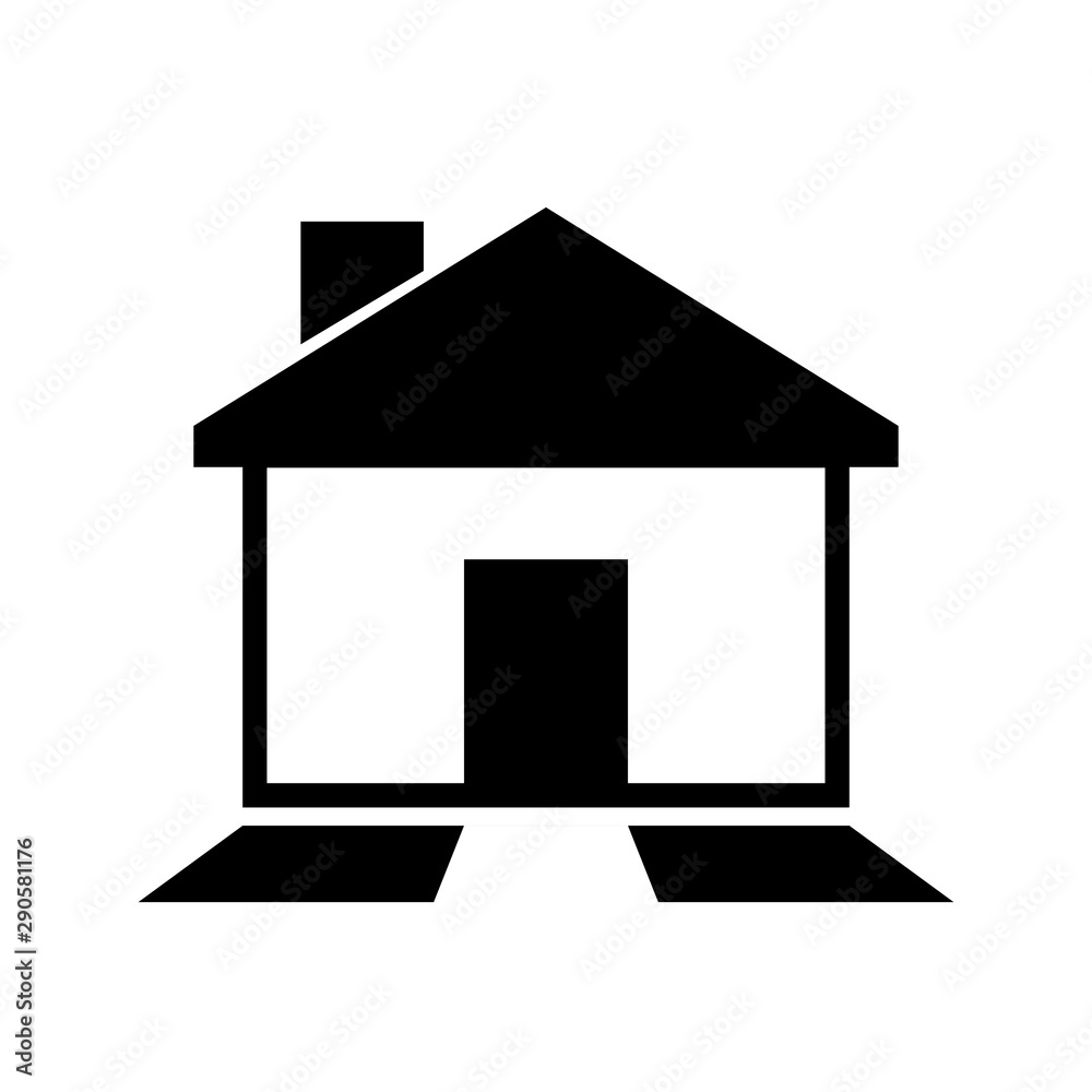 House icon isolated on background. Vector illustration. House icon isolated on background. Vector illustration.