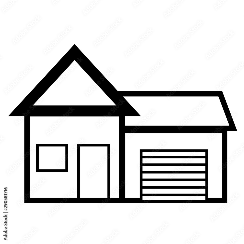 House icon isolated on background. Vector illustration. House icon isolated on background. Vector illustration.