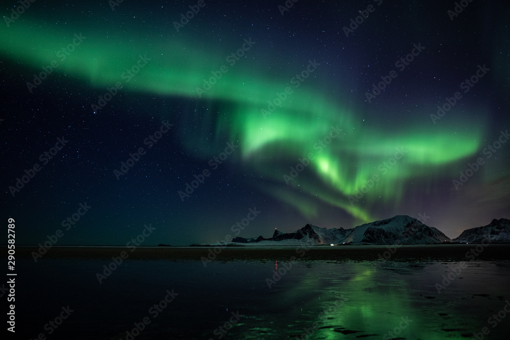 Nordlicht auf den Lofoten