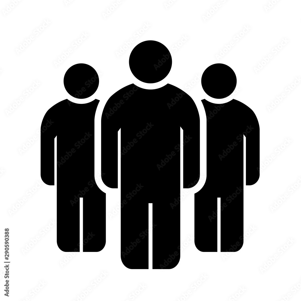 Flat Users Icon. Flat Users Icon.
