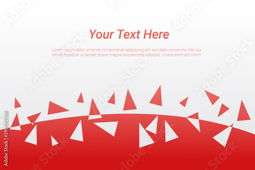 Abstract Broken Shapes Background. Modern Graphic Elements.Vector Illustration.