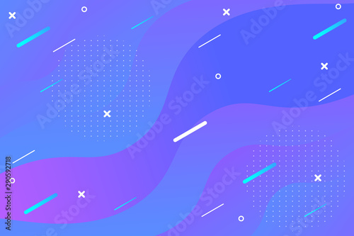 Abstract Geometric Shapes Background. Colorful Gradient Background .Vector Illustration