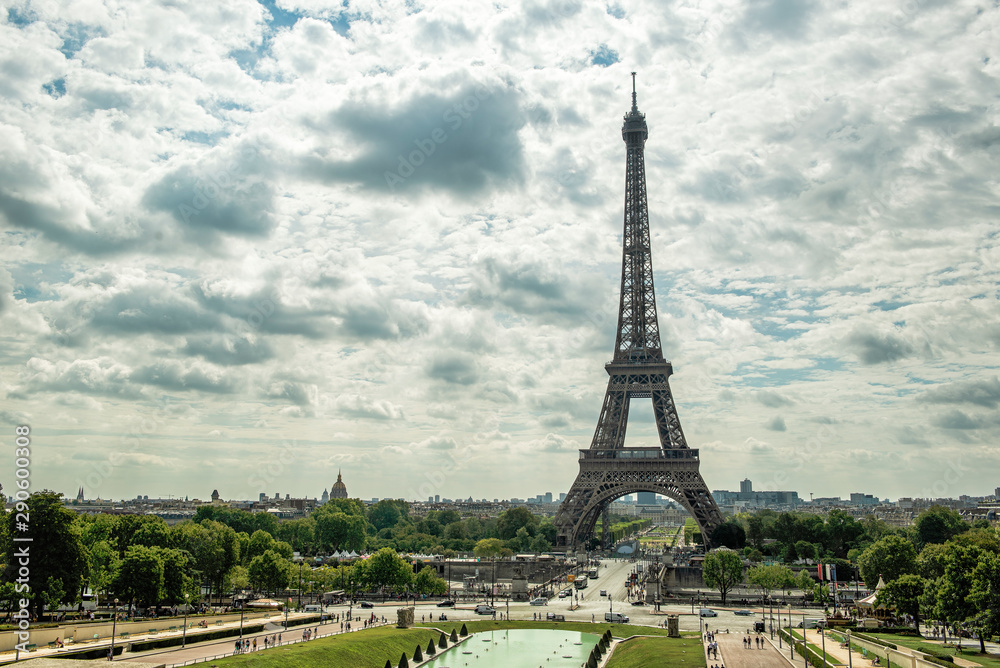 The Eiffel Tower as Seen from Trocadero Paris