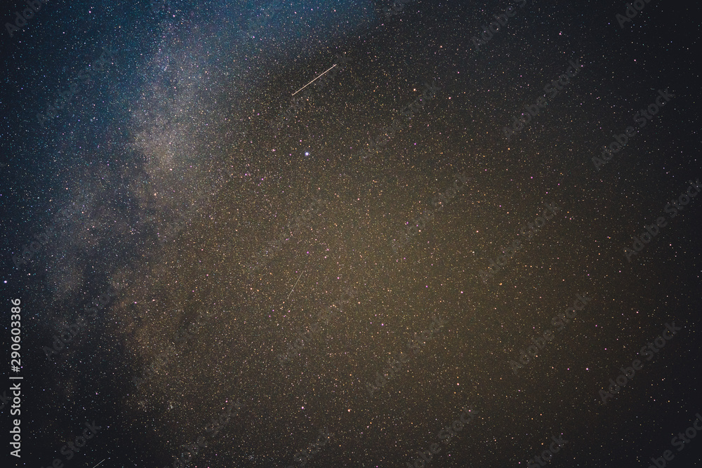 Milky Way night sky Eastern Europe