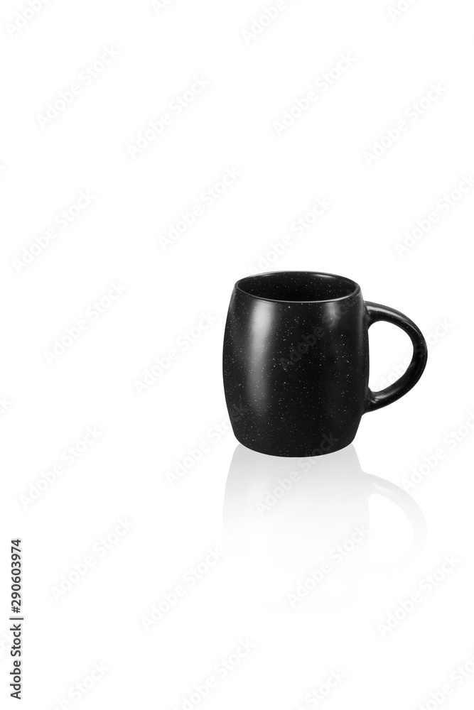 black coffee mug Stock Photo | Adobe Stock