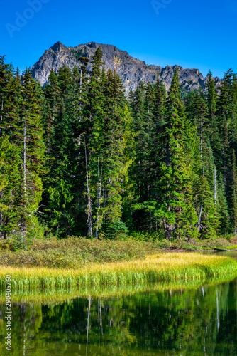 Mountain Lake Late Summer, Mount Rainier National Park