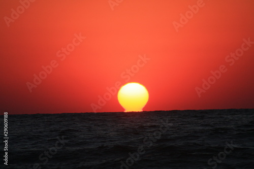 sunset over the sea © sebi_2569