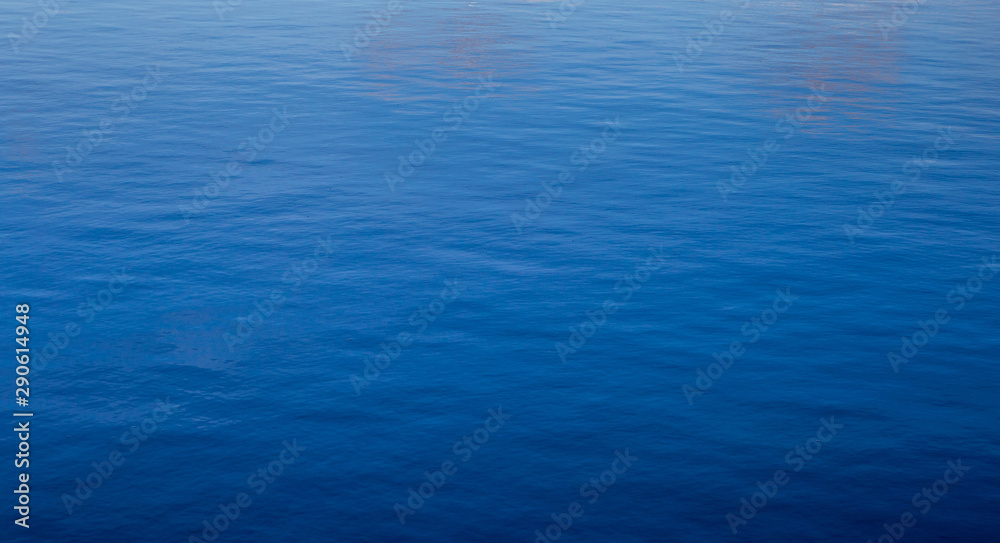 surface of blue water - sea background