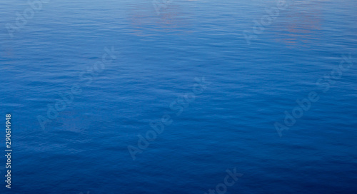 surface of blue water - sea background
