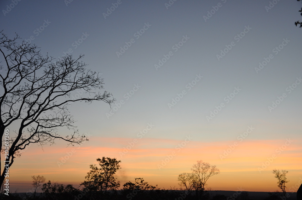 Fototapeta premium Sunset - Ibiaí - MG