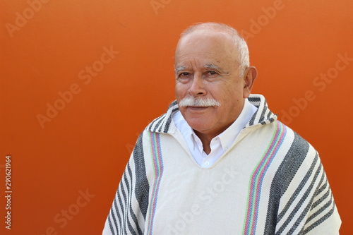 Фотография Authentic Latin American elder man