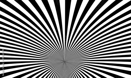 Abstract twisted striped monochrome background vector design.