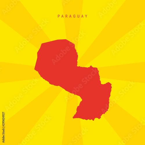 Paraguay Vector Map