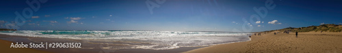 Autralian Western Coast Ocean sunny Panorama