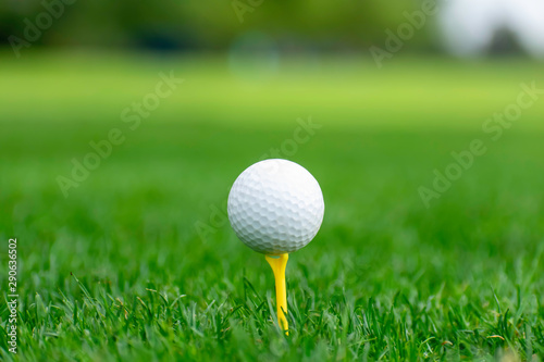 Golf Ball on a Tee