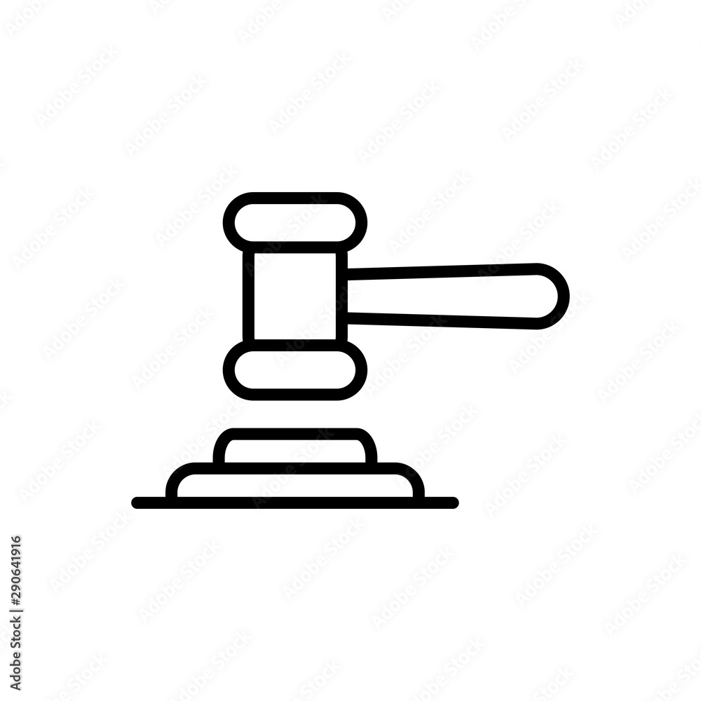 hammer of justice icon hammer of justice icon