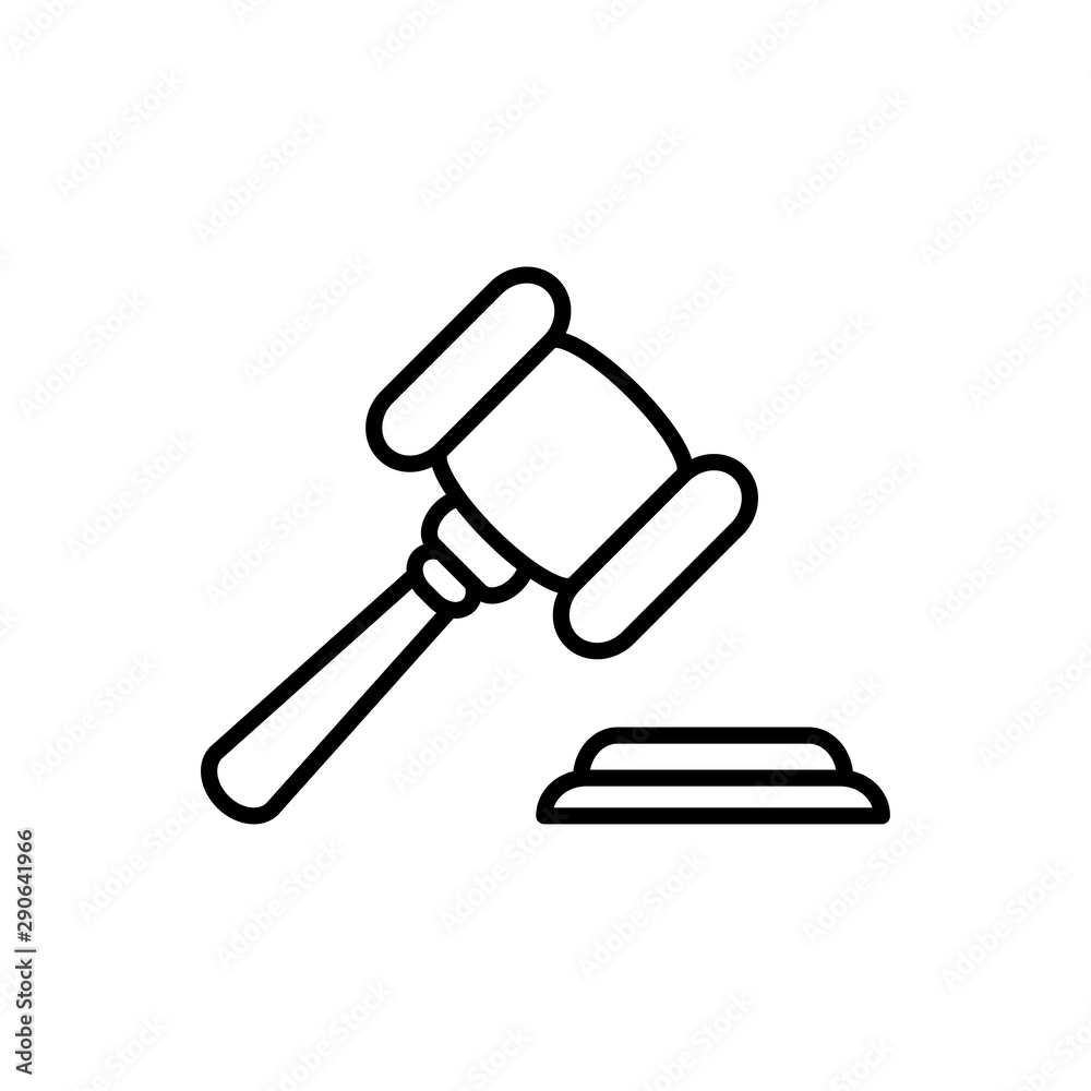 hammer of justice icon hammer of justice icon