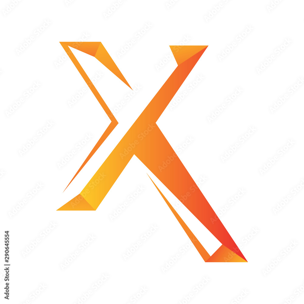 creative X Letter logo design vector concept illustration creative X Letter logo design vector concept illustration