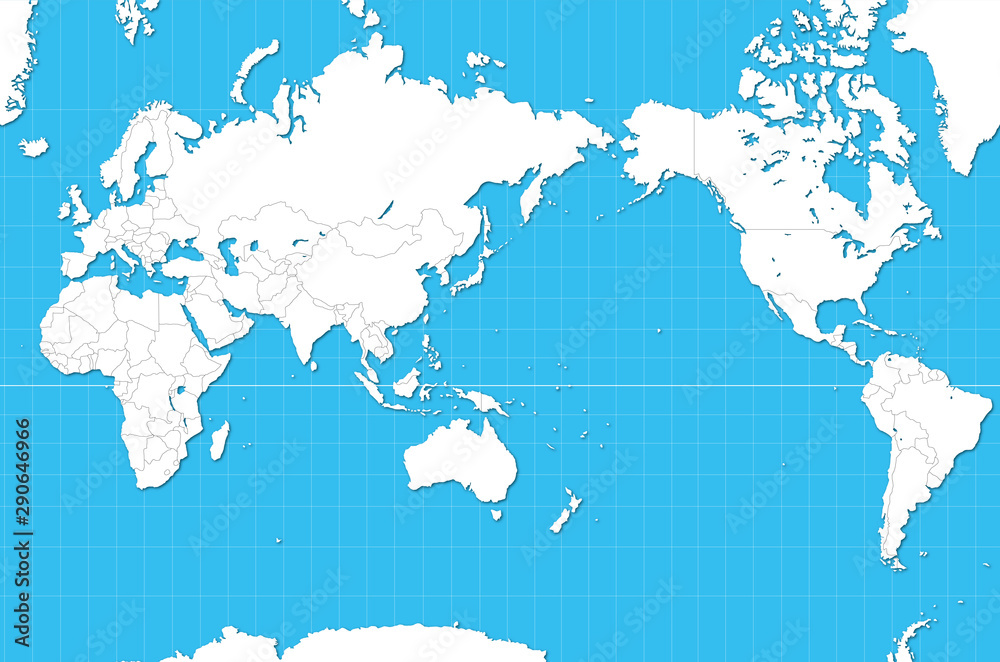 Fototapeta premium 世界地図