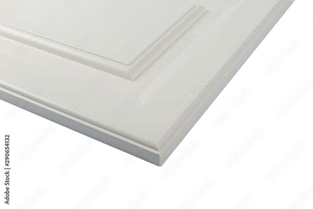 Background or concept of minimalist furniture facade for the kitchen, furniture interior on a white background. Background or concept of minimalist furniture facade for the kitchen, furniture interior on a white background.