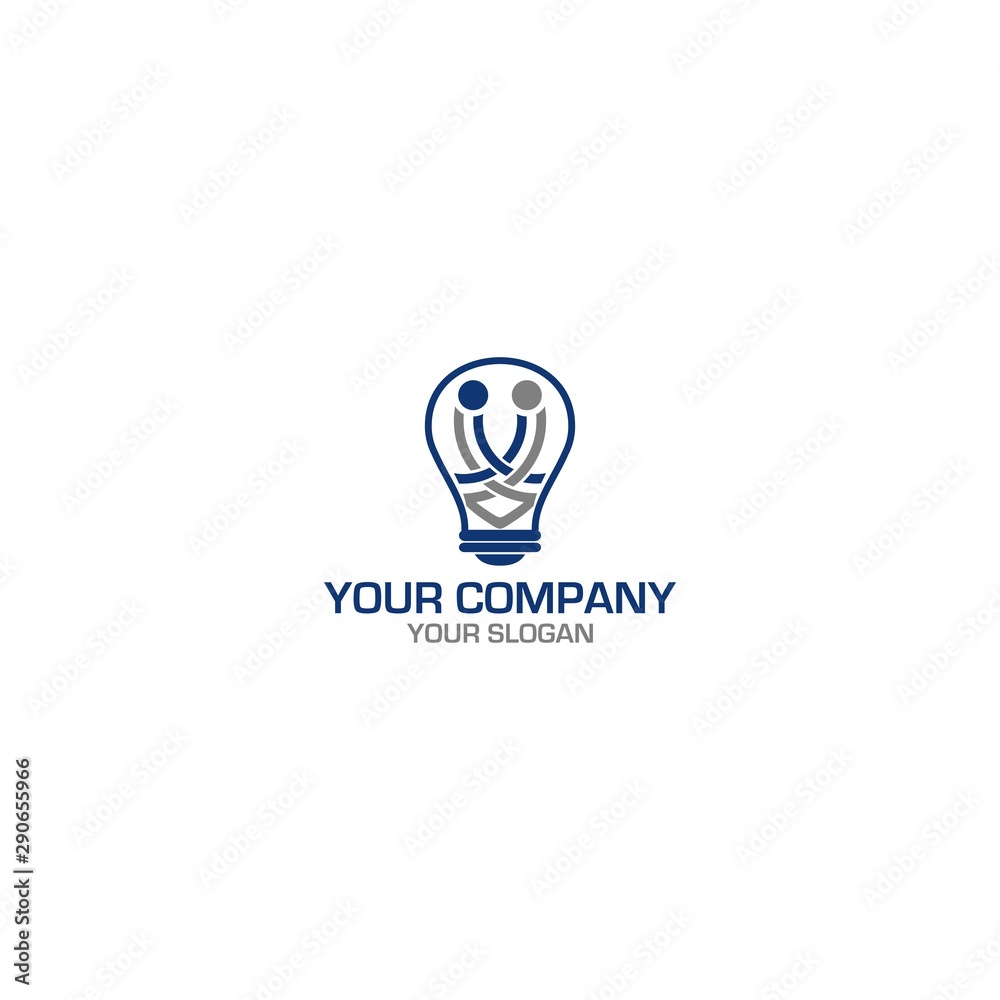 Smart Handshake Logo Design Vector Smart Handshake Logo Design Vector