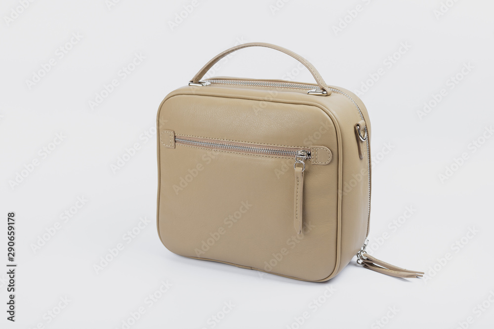 New women bag on a white background, new design. New women bag on a white background, new design.
