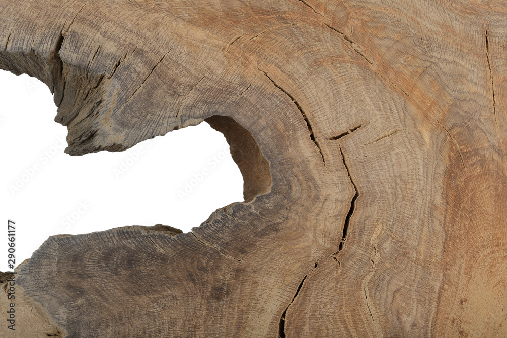 Obraz premium Beautiful texture of old carved stained oak.