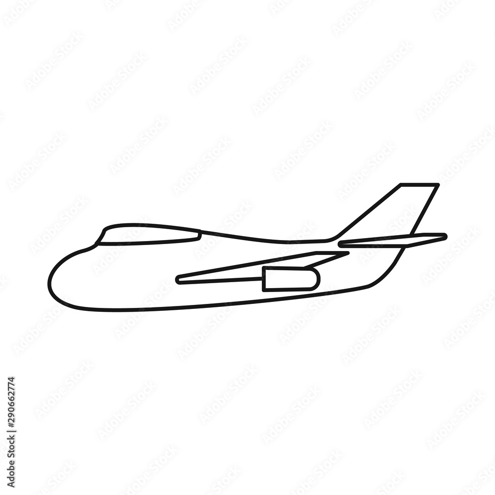 Vector design of aeroplane and air sign. Collection of aeroplane and comfort vector icon for stock. Vector design of aeroplane and air sign. Collection of aeroplane and comfort vector icon for stock.
