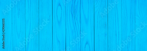 Blue wood texture background. 