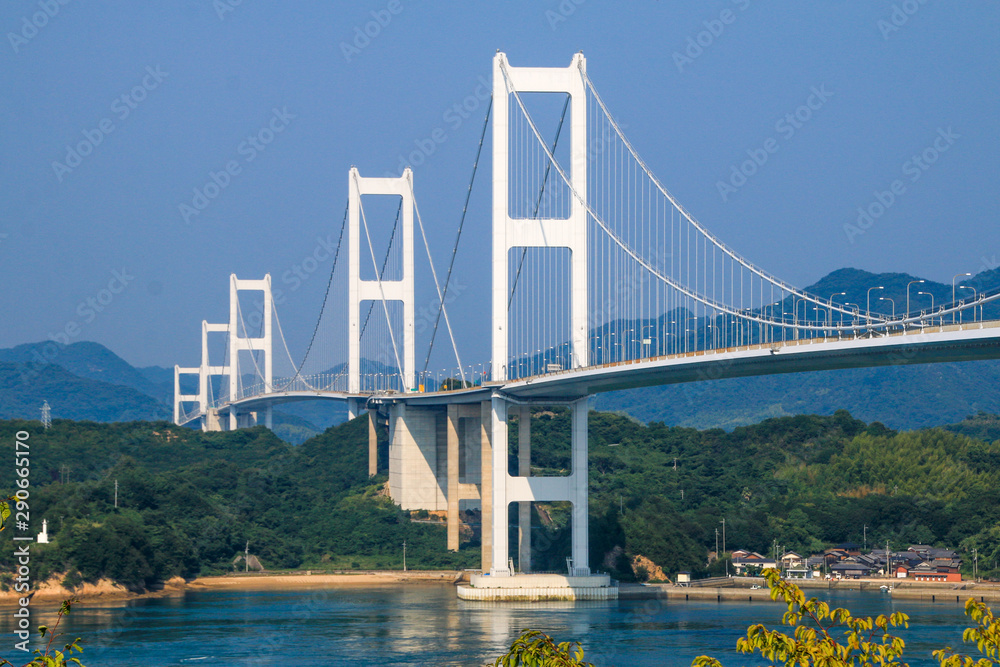 Fototapeta premium 来島海峡大橋