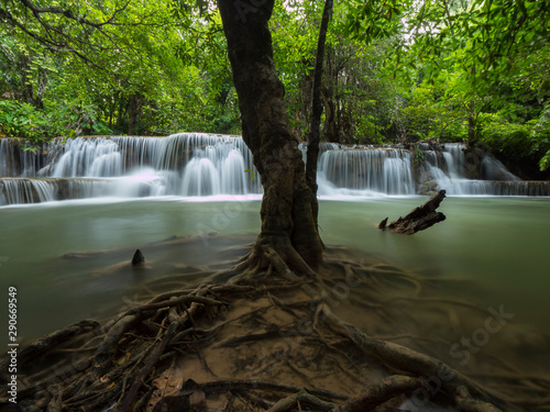 Huai mae khamin waterfall  Si sawat Kanjanaburi Thailand