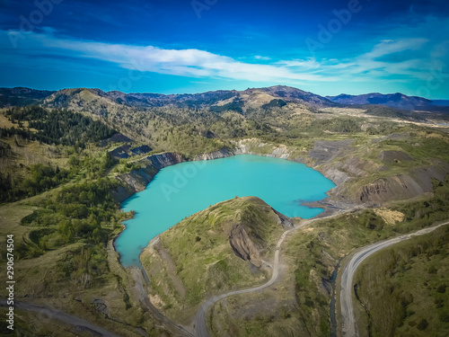 turquoise Quarry Lake